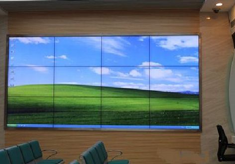 延津县液晶拼接屏的另类用法。